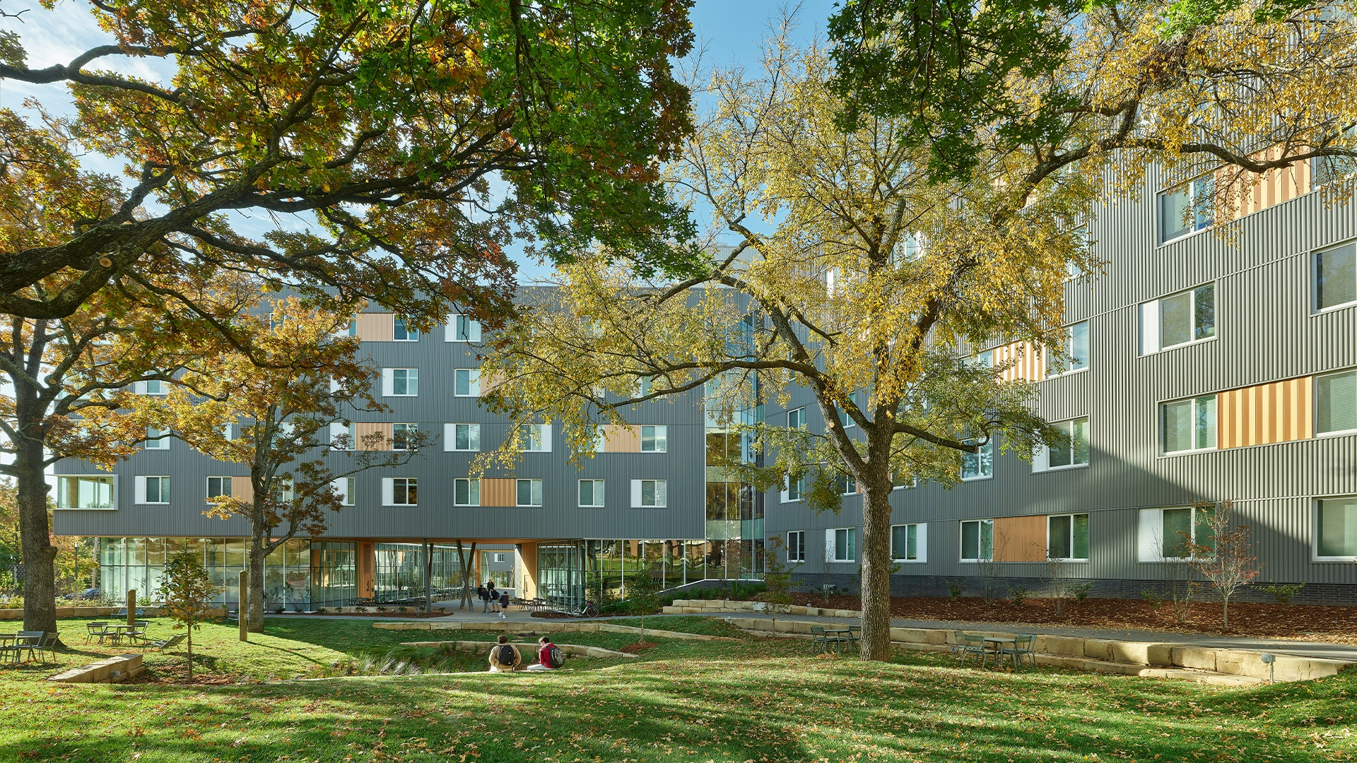 Adohi Hall, University of Arkansas by Leers Weinzapfel Associates, Modus Studio, and Mackey Mitchell Architects